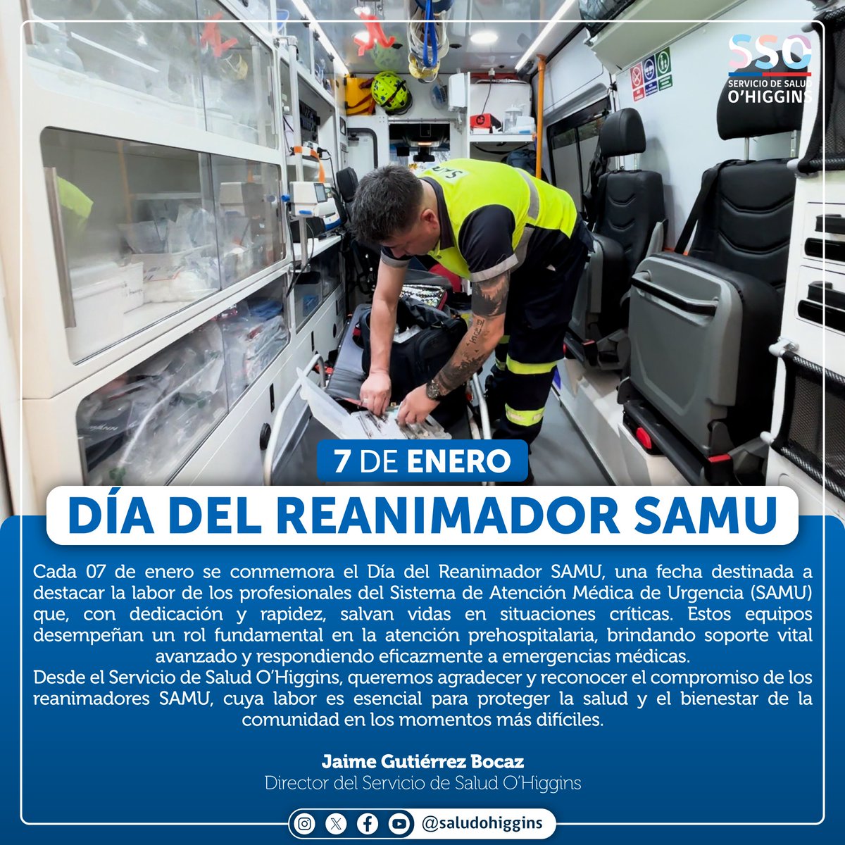 SAMU O´Higgins tweet media