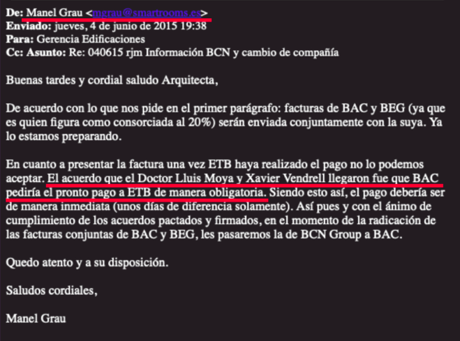 lasillavacia's tweet photo. @petrogustavo @CISA_CENTRAL @UsolidariaCo @BluRadioCo @Bogota En los correos quedó prueba de que Vendrell y Grau tenían al menos 4 proyectos en la mira con Alcaldía de @Bogota y de que tenían acceso directo.

El vehículo de tres fue la @ETB:

👉Eventos (rendición de cuentas)
👉Difusión en redes sociales
👉Construcción de obra https://t.co/3dBIMdfsYl