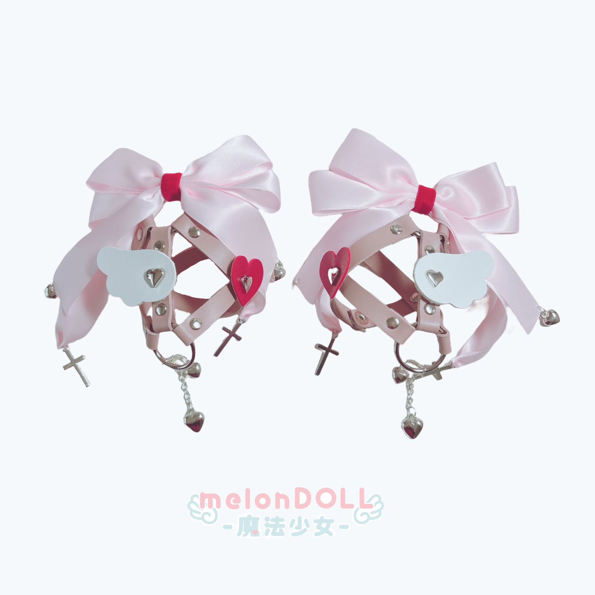 melon_DOLL's tweet photo. 🩷New item❤️
🩷❤️🏹ツインテールハーネス 恋のキューピッド🪽❤️🩷
ぴんく✖️あかのバレンタインカラーが最高にかわいすぎるっ!!💗💗💗
#melonDOLL https://t.co/xep7RRsXoi