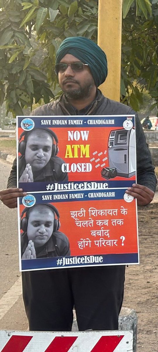 sifchandigarh's tweet photo. Our fight for justice continues unabated as we demand accountability for the tragic suicides of #atulsubhash, #PuneetKhurana &amp; many others who have lost their lives to harassment, torture, mental health struggles, and systemic failures.
#JusticeForAtulSubhash 
#JusticeIsDue https://t.co/Tj3N60Z5AT