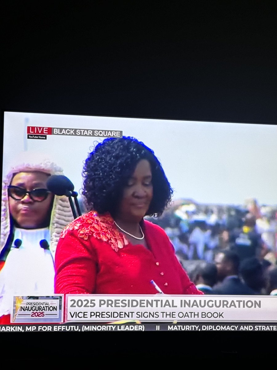 First Female Vice President In The History Of Ghana🇬🇭❤️🇬🇭 #Ghana
