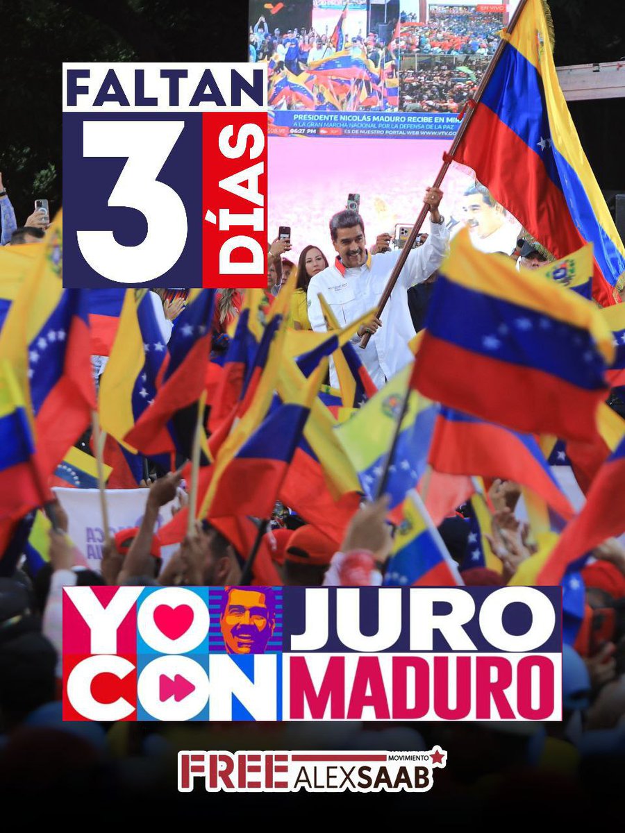 CoralTeresa's tweet photo. Faltan 3 días para que el amor sea juramentado ❤️ 

Y todos los opositores se metan sus amenazas y supuestos planes golpista por el 👌🏻 https://t.co/TloQid5Cdv