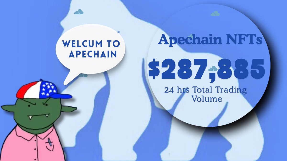My Goblin did some research today.

Are you in the <a href="/apecoin/">ApeCoin</a> trenches yet? 

GM