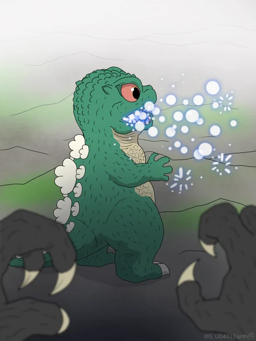 「みてみてー!」#ゴジラ #Godzilla 