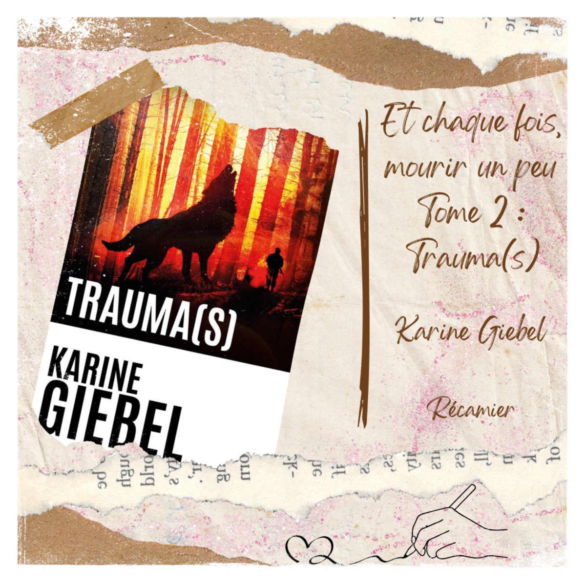 Des Livres Et Moi 📚 (@deslivresetmoi7) on Twitter photo CHRONIQUE
Coucou mes Bookinautes chéris ! Laissez-moi vous parler de "Trauma(s)", tome 2 de la duologie "Et chaque fois, mourir un peu" de #KarineGiebel, paru le 10.10.2024 <a href="/Ed_Recamier/">Éditions Récamier</a> !
Ma chronique :
deslivresetmoi7.fr/2025/01/chroni…
On en parle ensemble ? Belle journée tous ! 😘 CHRONIQUE
Coucou mes Bookinautes chéris ! Laissez-moi vous parler de "Trauma(s)", tome 2 de la duologie "Et chaque fois, mourir un peu" de #KarineGiebel, paru le 10.10.2024 <a href="/Ed_Recamier/">Éditions Récamier</a> !
Ma chronique :
deslivresetmoi7.fr/2025/01/chroni…
On en parle ensemble ? Belle journée tous ! 😘
