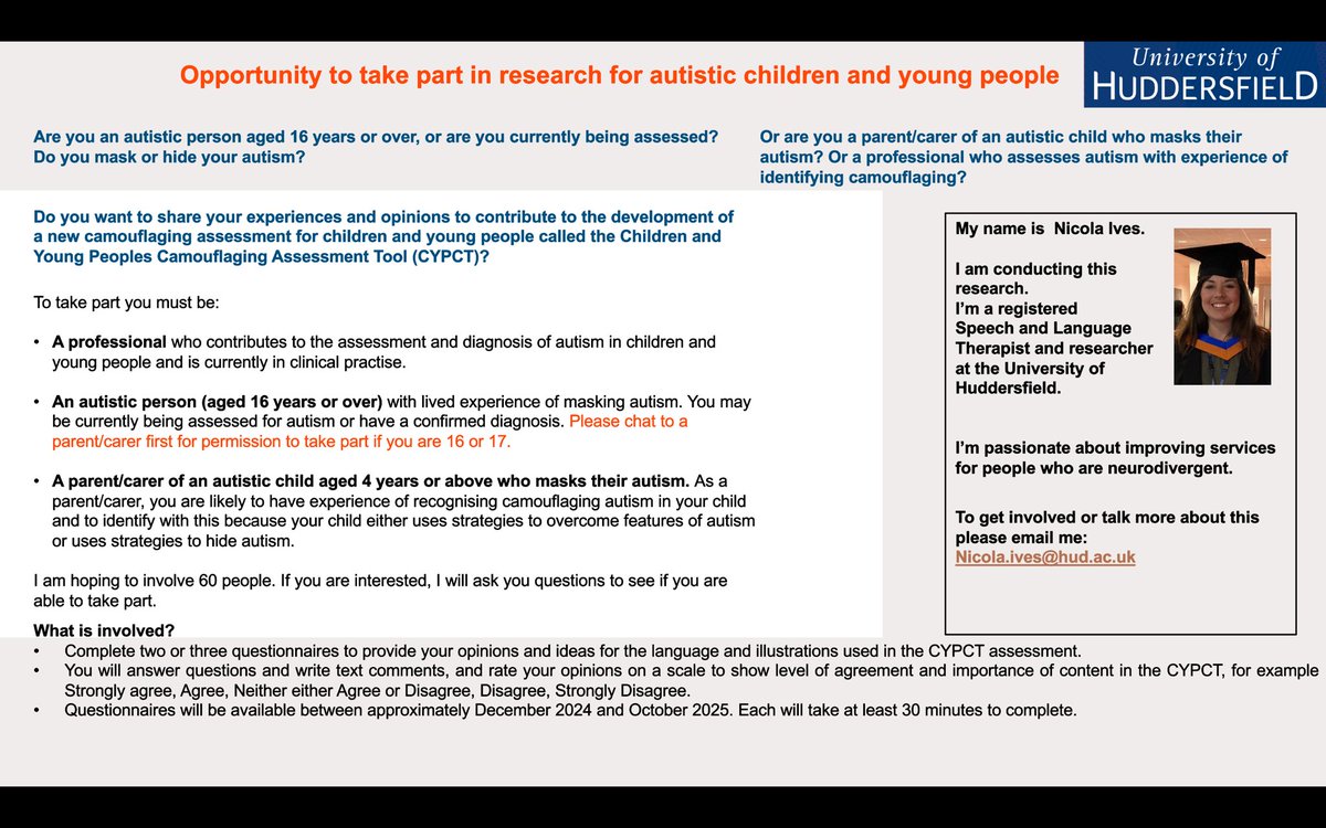 Nicola Ives (@nicolsmimms) on Twitter photo ‼️calling all SLTS‼️ can you help? Looking for SLTs to join an expert panel as part of my research. Please see details below. <a href="/NDSLTUK/">Neurodivergent SLT Network</a> please retweet ‼️calling all SLTS‼️ can you help? Looking for SLTs to join an expert panel as part of my research. Please see details below. <a href="/NDSLTUK/">Neurodivergent SLT Network</a> please retweet