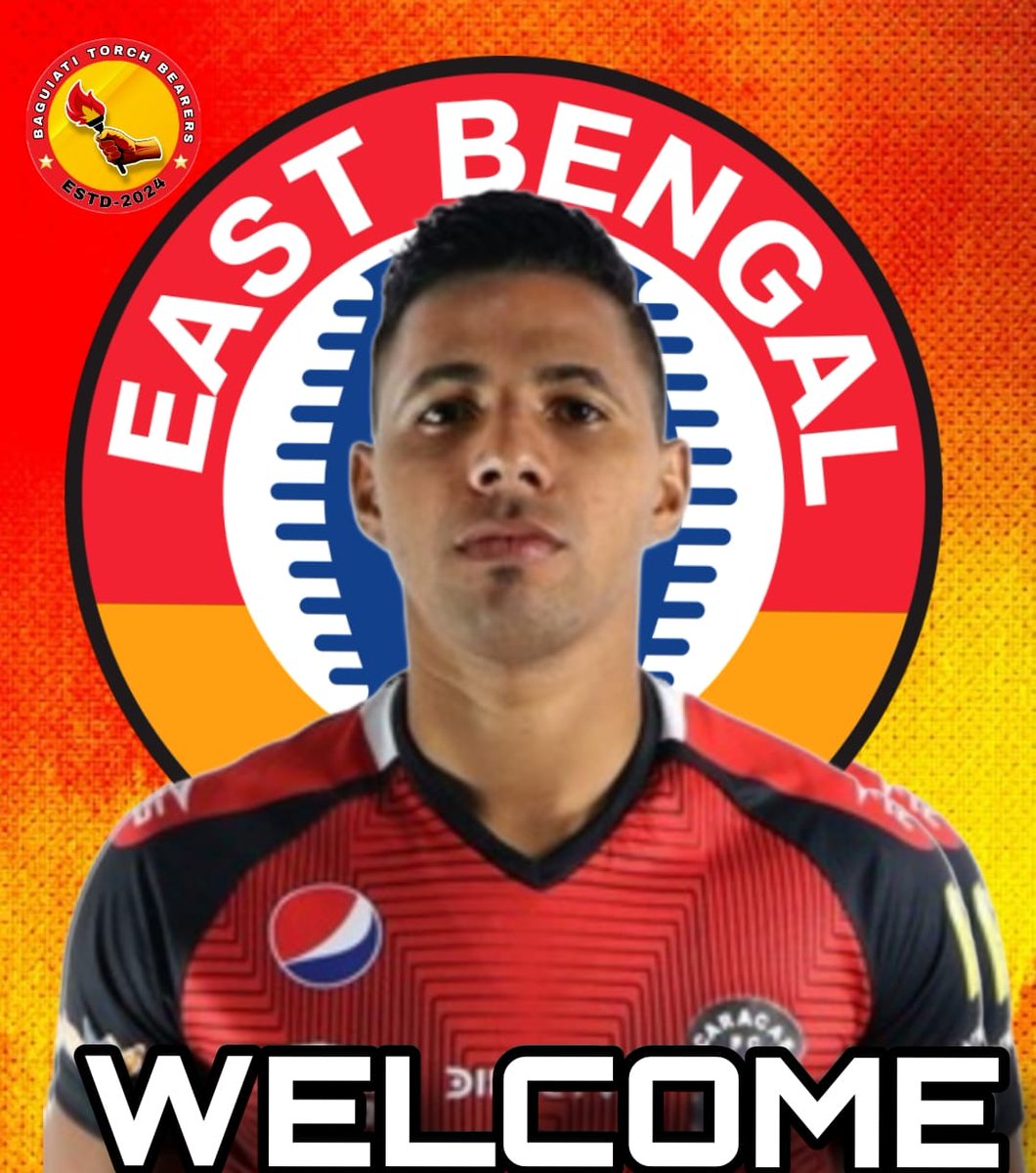 BGTB2024's tweet photo. Welcome 𝑹𝒊𝒄𝒉𝒂𝒓𝒅 𝑪𝒆𝒍𝒍𝒊𝒔..🔴🟡
.
.
.
#EastBengalFC #baguiatitorchbearers #ISL #transfernews https://t.co/Zbqz2OL1Ez