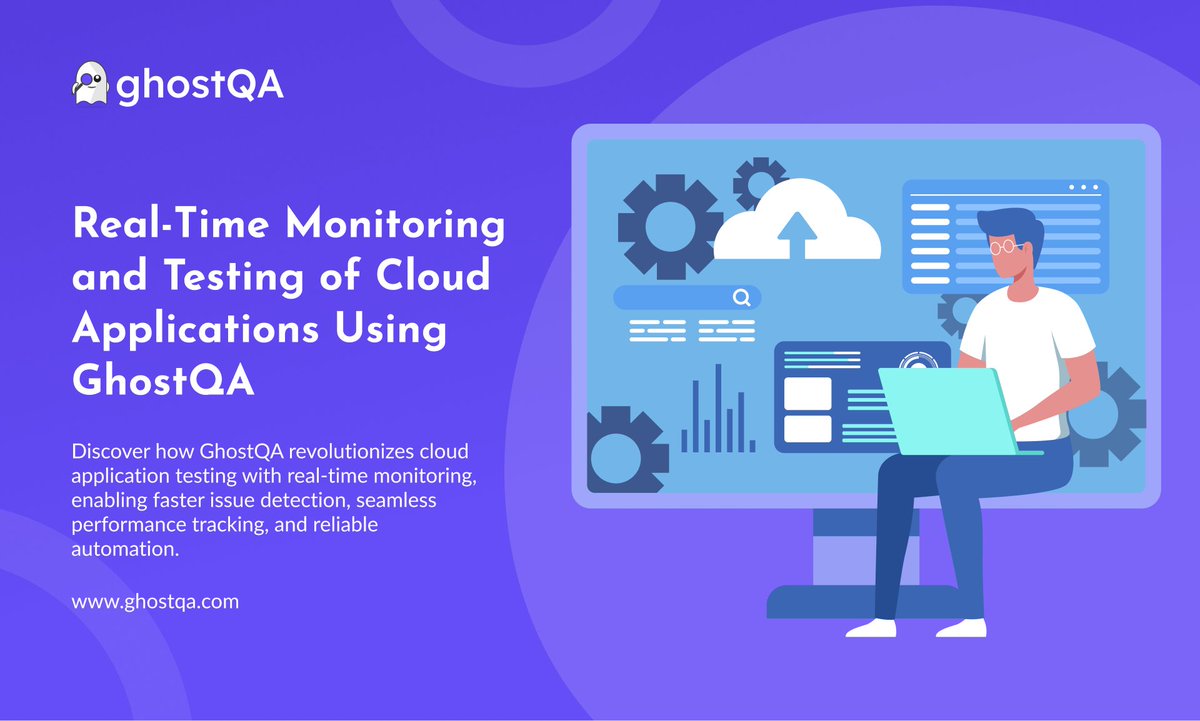 _GhostQA's tweet photo. Discover how GhostQA transforms cloud application testing with real-time monitoring.

Read more🔗 https://t.co/bsRstLyXzT

#CloudTesting #ContinuousTesting #TestCases #SoftwareTesting #RealTimeMonitoring #AutomationTesting #QATesting #TestAutomation #AutomationTestingTools https://t.co/SuLfDb3TCP