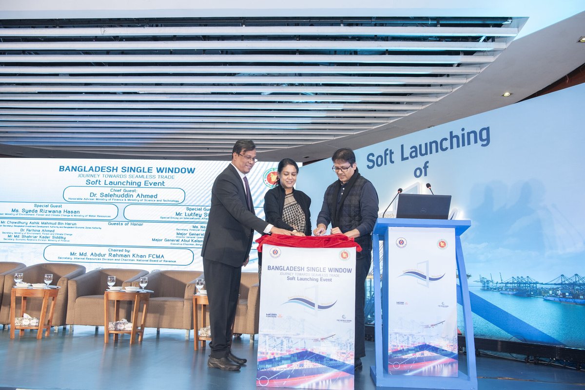 2025 marks a monumental start for 🇧🇩 Bangladesh with the soft launch of the #Bangladesh Single Window, a transformative trade digitization platform developed in partnership with Webb Fontaine! 
Learn more 👇webbfontaine.com/news/banglades…