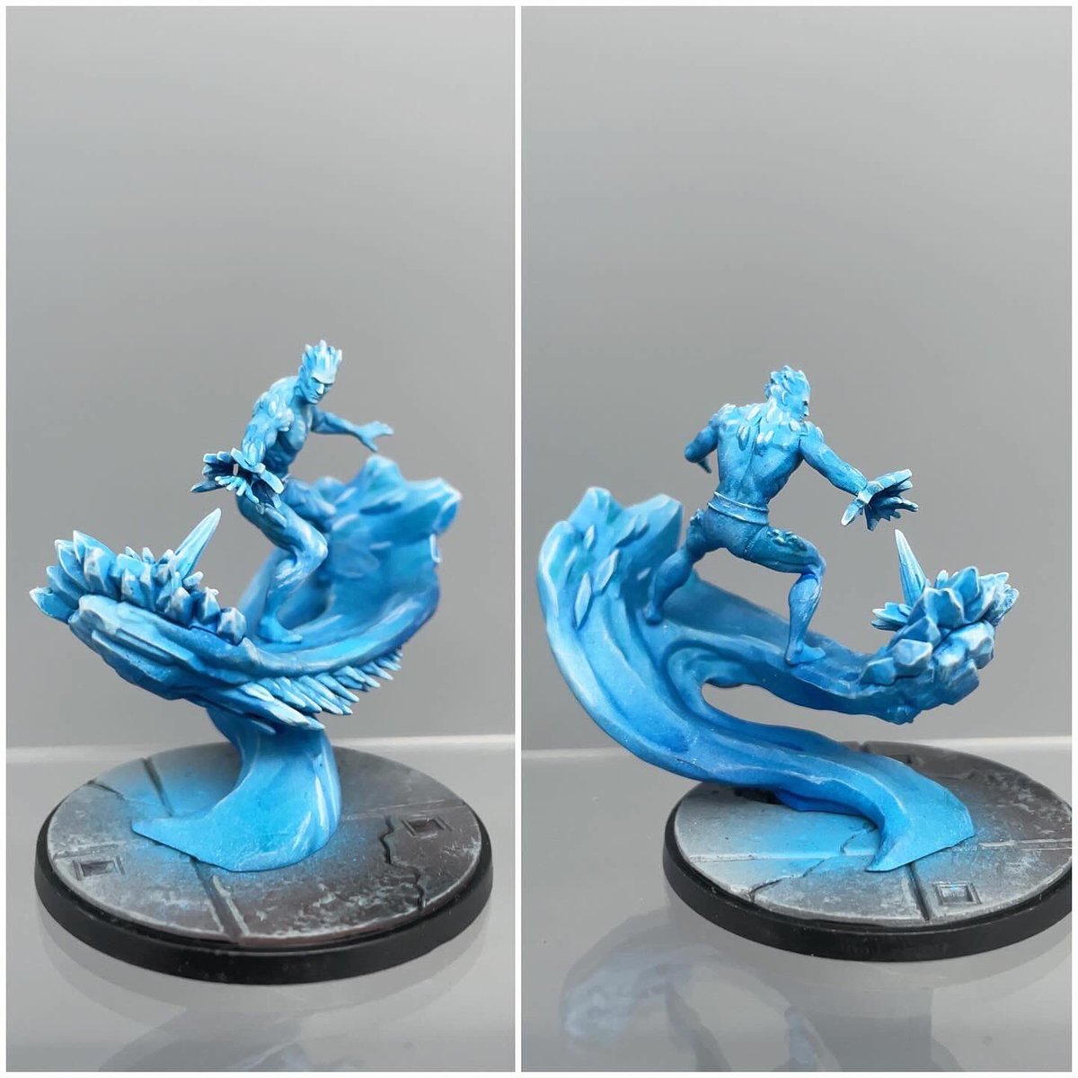 It’s getting chilly isn’t it? 🥶 Iceman for Marvel Crisis Protocol! #MCP Commission 🎨