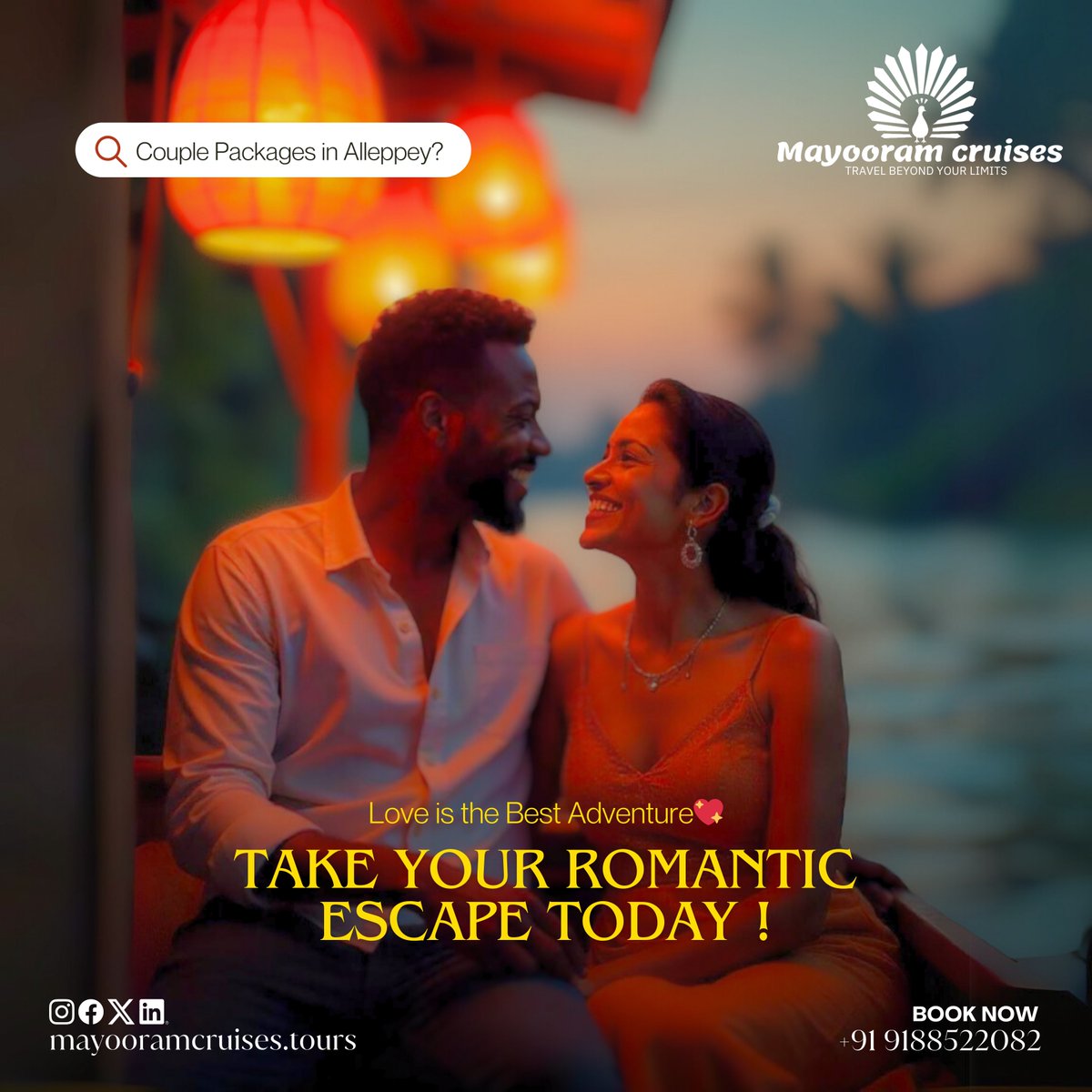 mayooramcruise's tweet photo. Couple Packages in Backwaters of Kerala๐ฉโโค๏ธโ๐จ
๐๐ข๐ข๐๐๐ก๐๐ฆ: ๐ต๐ญ๐ด๐ด๐ฑ๐ฎ๐ฎ๐ฌ๐ด๐ฎ
https://t.co/a2mKX0gMwD
#couples #couplesgoals #couplesgetaway #couplestherapy #couplesphotography #couplespackage #couplespackages #kerala #keralatourism #keralaattraction #tourpackages #backwaters https://t.co/ljgjKqFbED