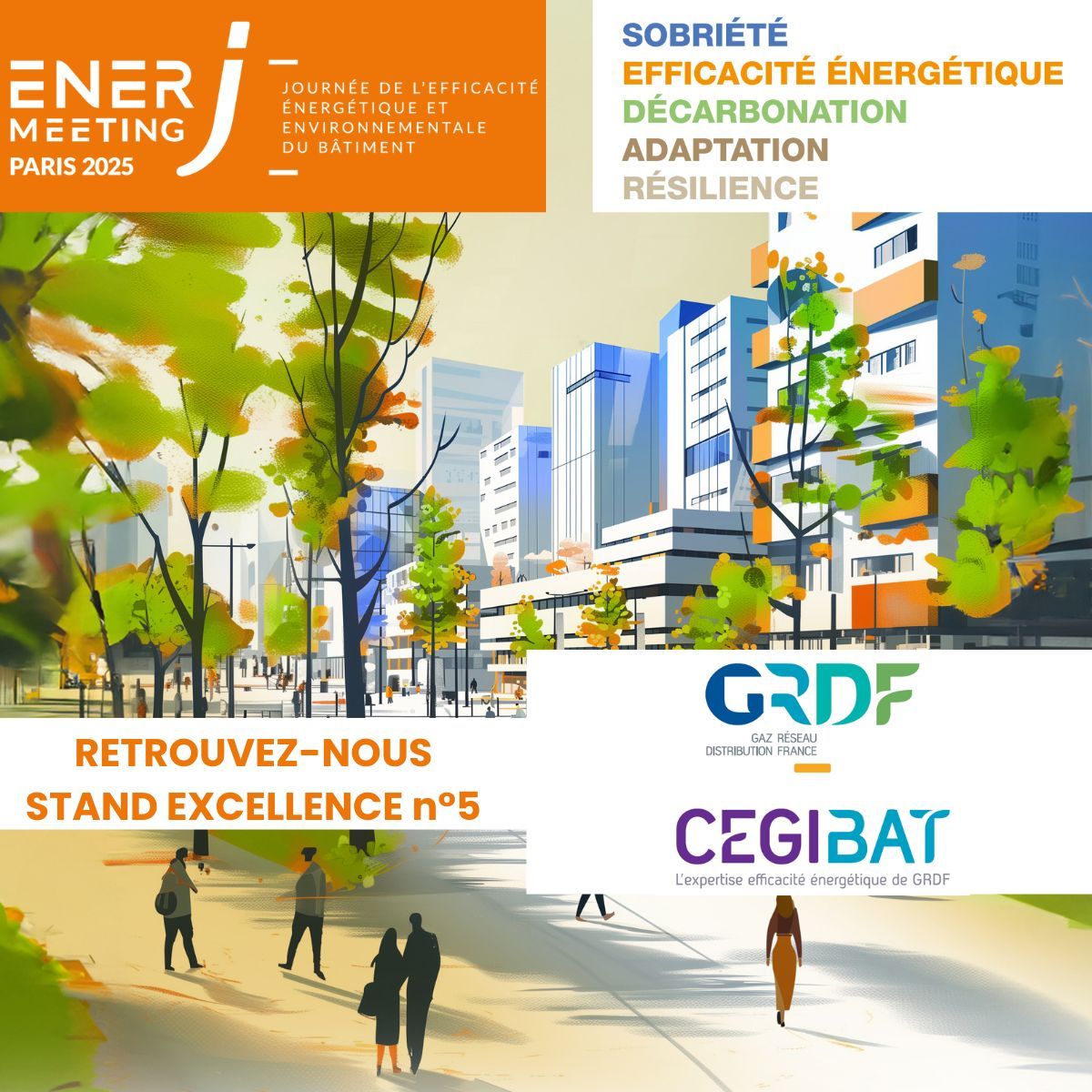 Rejoignez-nous au salon Enerjmeeting Paris le 11 février 2025 ! Assistez à nos 2 conférences et à la remise des prix du concours étudiants organisé par Cegibat. Ne manquez pas cet événement ! #Enerjmeeting