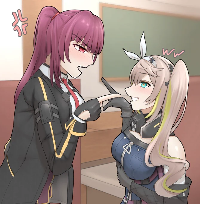 言い合ってるの真横で見てニヤニヤしたい#ドルフロ2 