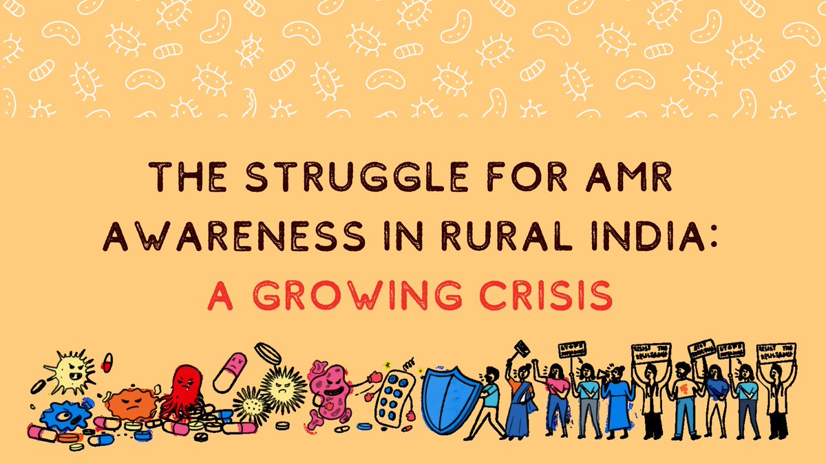 🦠 #AMR is rising fast, hitting those with limited #healthcare access the hardest. Patients like Rekha in rural #India face failed treatments &amp; costly alternatives.

📝Aastha Kothari explores this crisis: sasuperbugs.org/the-struggle-f…

#SilentAMRCrisis #StopSuperbugs #Superbugs