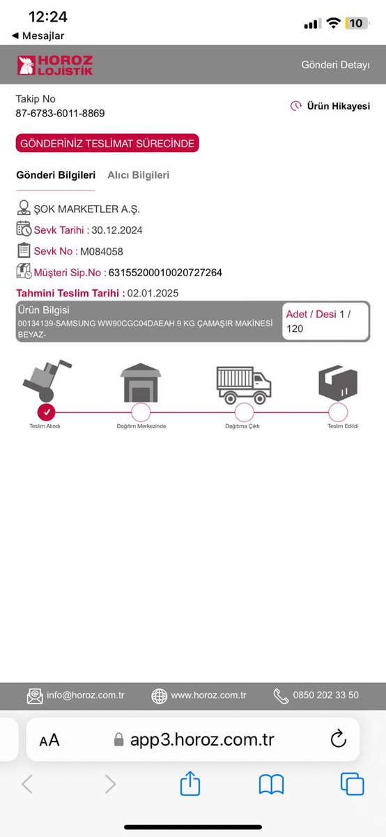 Teslimatım nerede!!!!!@horozlojistik <a href="/SokMarketler/">Şok Marketler</a> <a href="/SokMarketlerMH/">Şok Müşteri Hizmetleri</a>  birbirinizi suçluyorsunız?