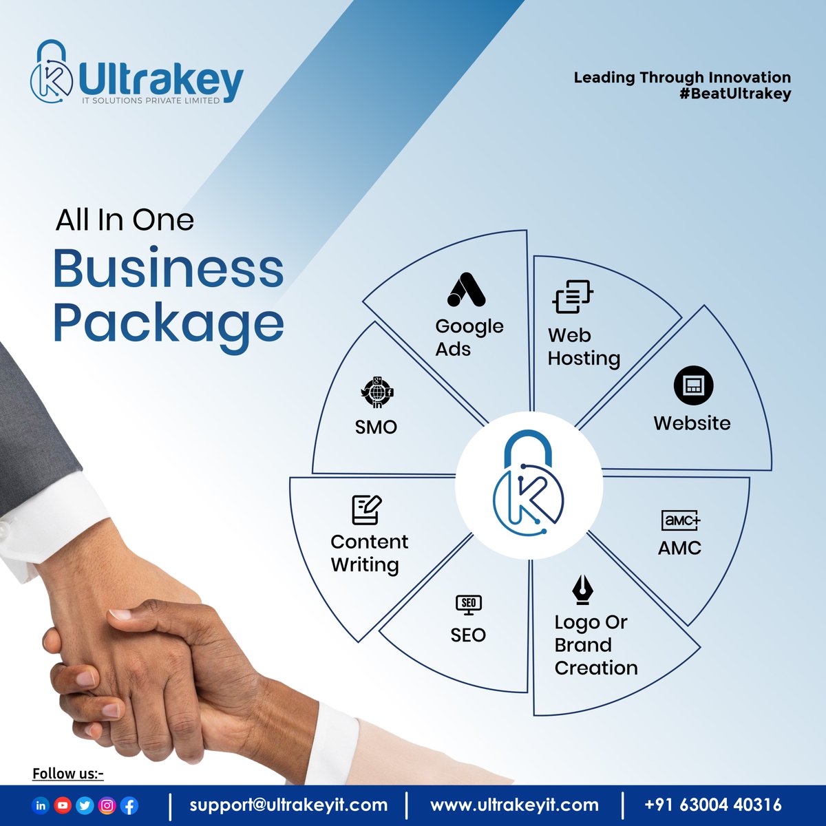UltrakeyIT's tweet photo. 🌟 Ultrakey IT Solutions Private Limited 🌟
🎯 Your All-In-One Business Package to Elevate Your Brand! 🎯

📧 Contact Us: support@ultrakeyit.com
🌍 Visit: https://t.co/GY9efs7Gco
📞 Call Us: +91 63004 40316 https://t.co/rSrkEr54K0