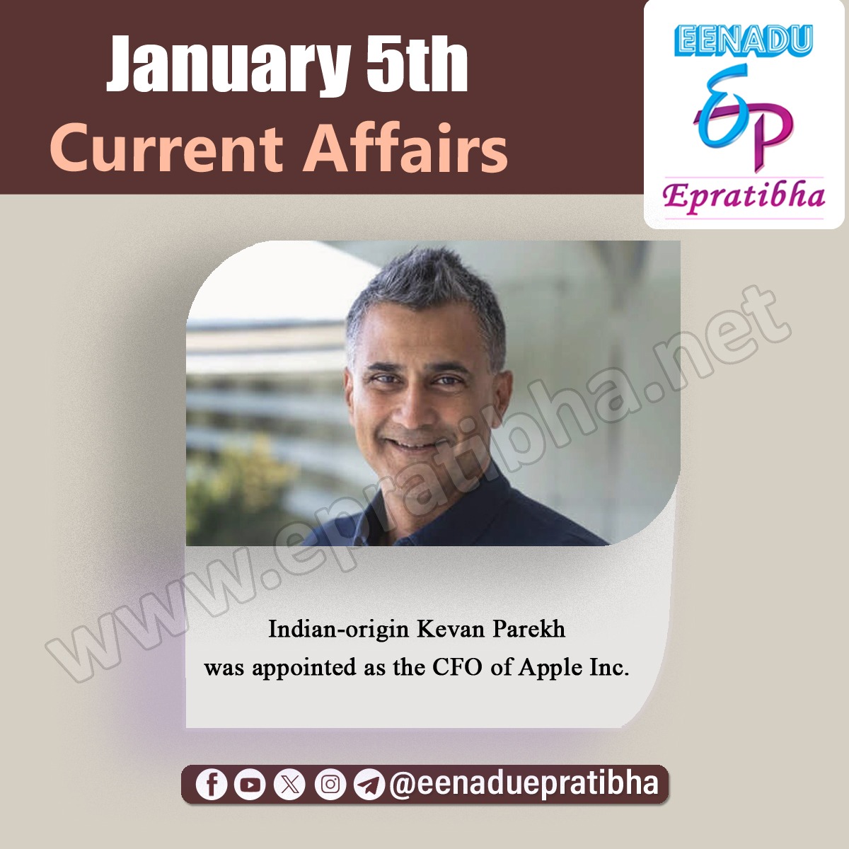 eenaduepratibha's tweet photo. January5th Current Affairs
visit: https://t.co/AZaiYhIp15
#currentaffairs #kevanparekh
#rbi #nationalgames #costassimitis #nationalbirdday #centralgovernmentjobs #appsc #upsc #tspsc #police #ssc #eenadu #epratibha #eenaduepratibha https://t.co/etknxDfmT5