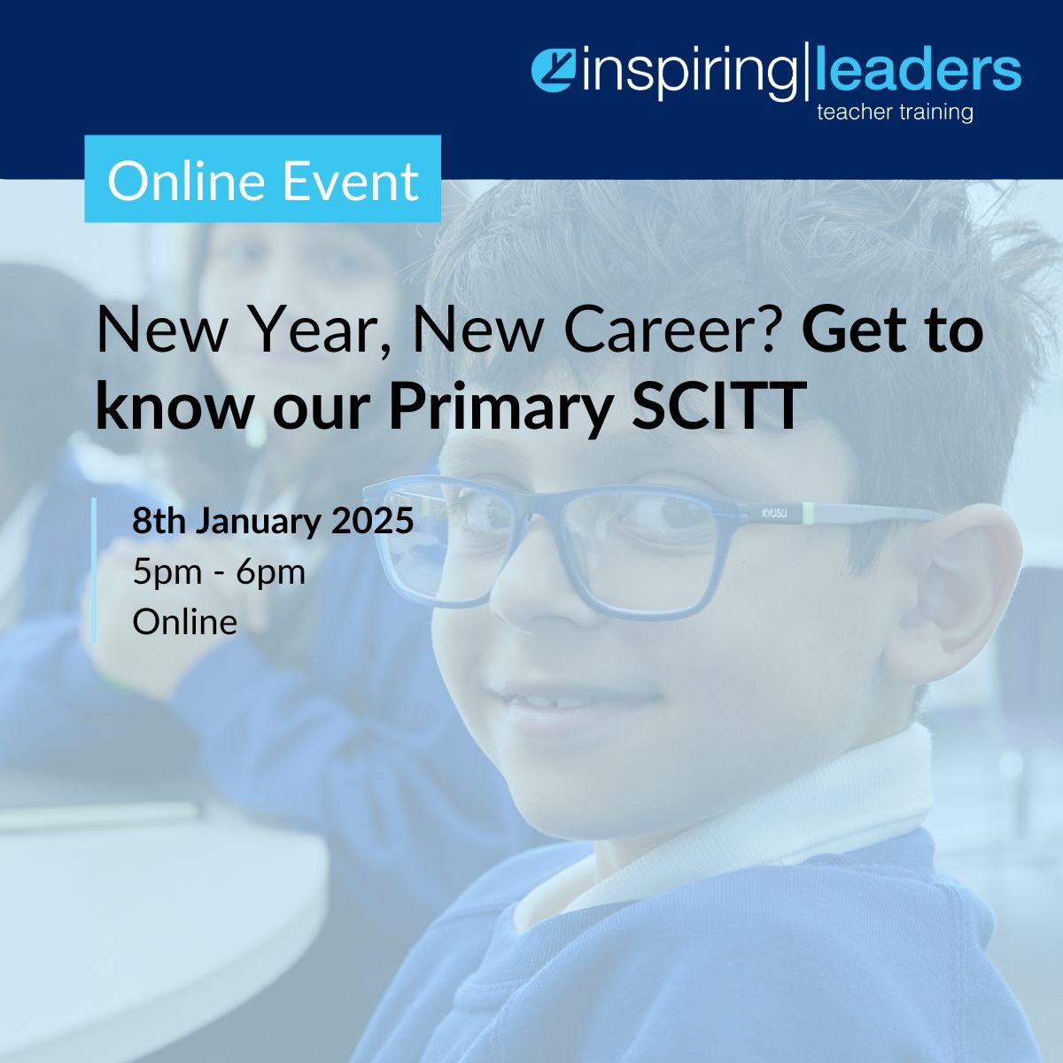 🎨 Thinking of becoming a Primary teacher but don't know where to start?

There's still time to book onto our online event! Hear about our Ofsted Outstanding Primary teacher training and speak to our wonderful team.

Book now 👇
buff.ly/41hd2Q3