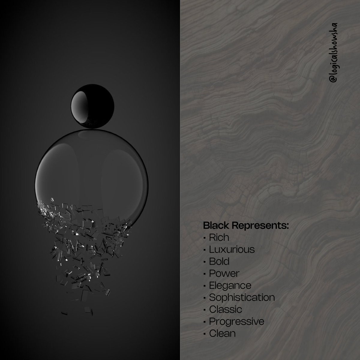 LogicalShowsha's tweet image. Our #black is #blacking.
#logicalshowsha #DesignInspiration #BrandIdentity