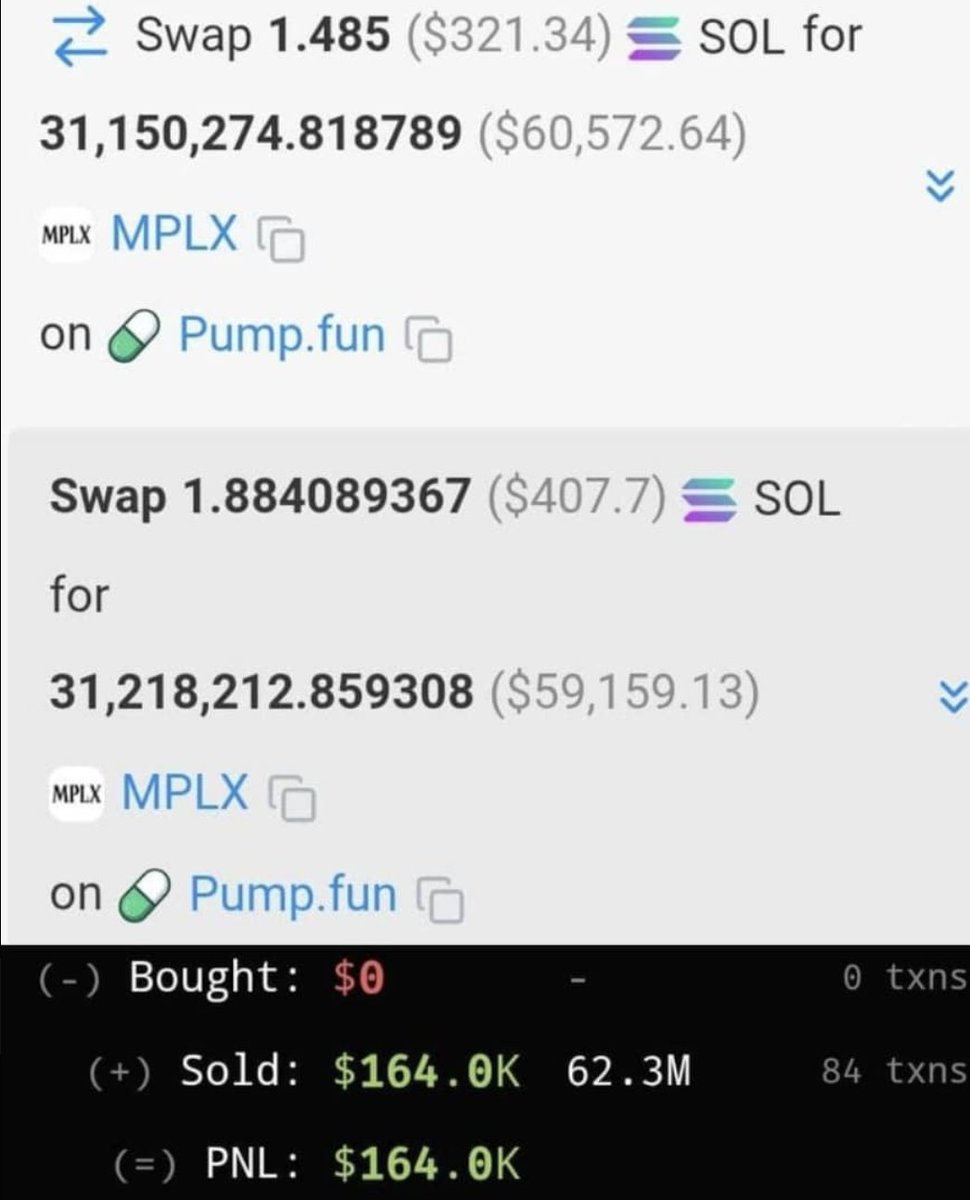 narutoosol's tweet photo. Someone bought  $729 $MPLX 
SOLD $164,000

in two transactions

https://t.co/uVeuCuWySE https://t.co/cUEKTGXUff