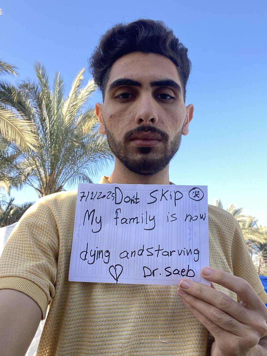 Dr_SaebGaza's tweet image. My family is now dying and starving 😭😭😭

gofund.me/cbf1cb77