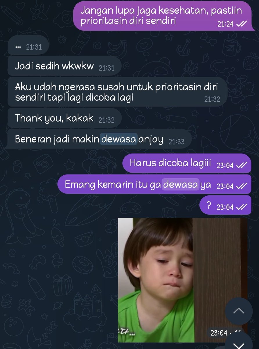 sequencelles's tweet image. Gua kurang sedewasa apa di umur yang sekarang, apa kemarin gua keliatan seumuran kamari ya (merasa heran)