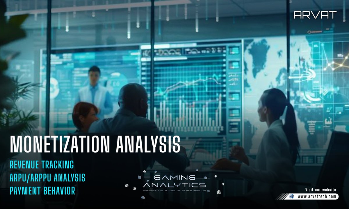 TechArvat's tweet image. Maximize revenue potential with AravthTech’s monetization and analytics solutions. Our cutting-edge tools deliver the insights needed to optimize strategies and unlock new revenue streams.
#AravthTech #MonetizationAnalysis #DataAnalysis