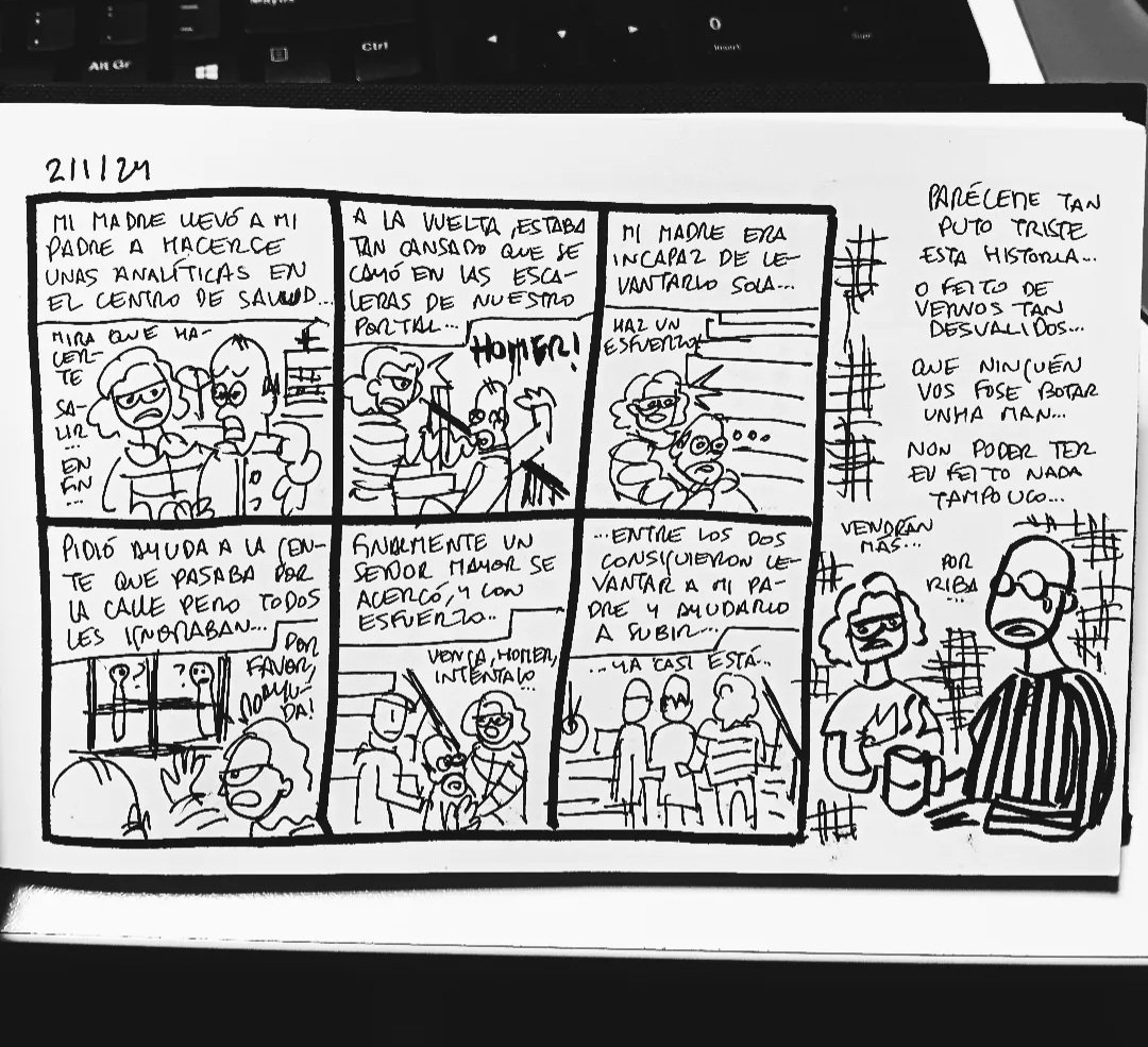 unha triste historia