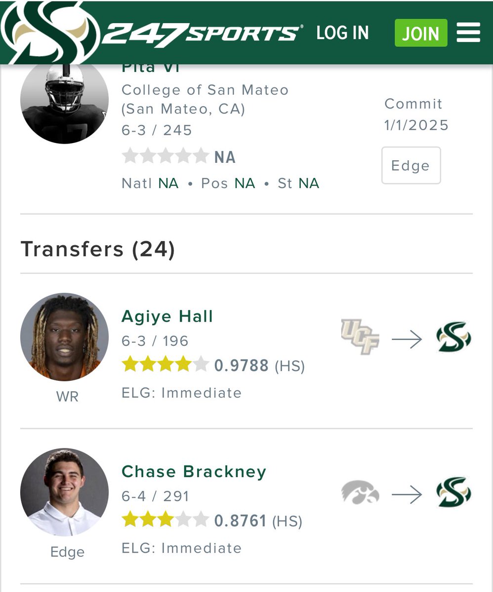 dewill1030's tweet photo. @mattbegreatyt yo yo matt been watching for about 3 years now, completely appreciate you and your realness and true outlook on college football.. keep the greatness coming
But check this out agiye hall has transferred to Sacramento state. I live in Sacramento but I was shocked https://t.co/E4iuby0iJQ