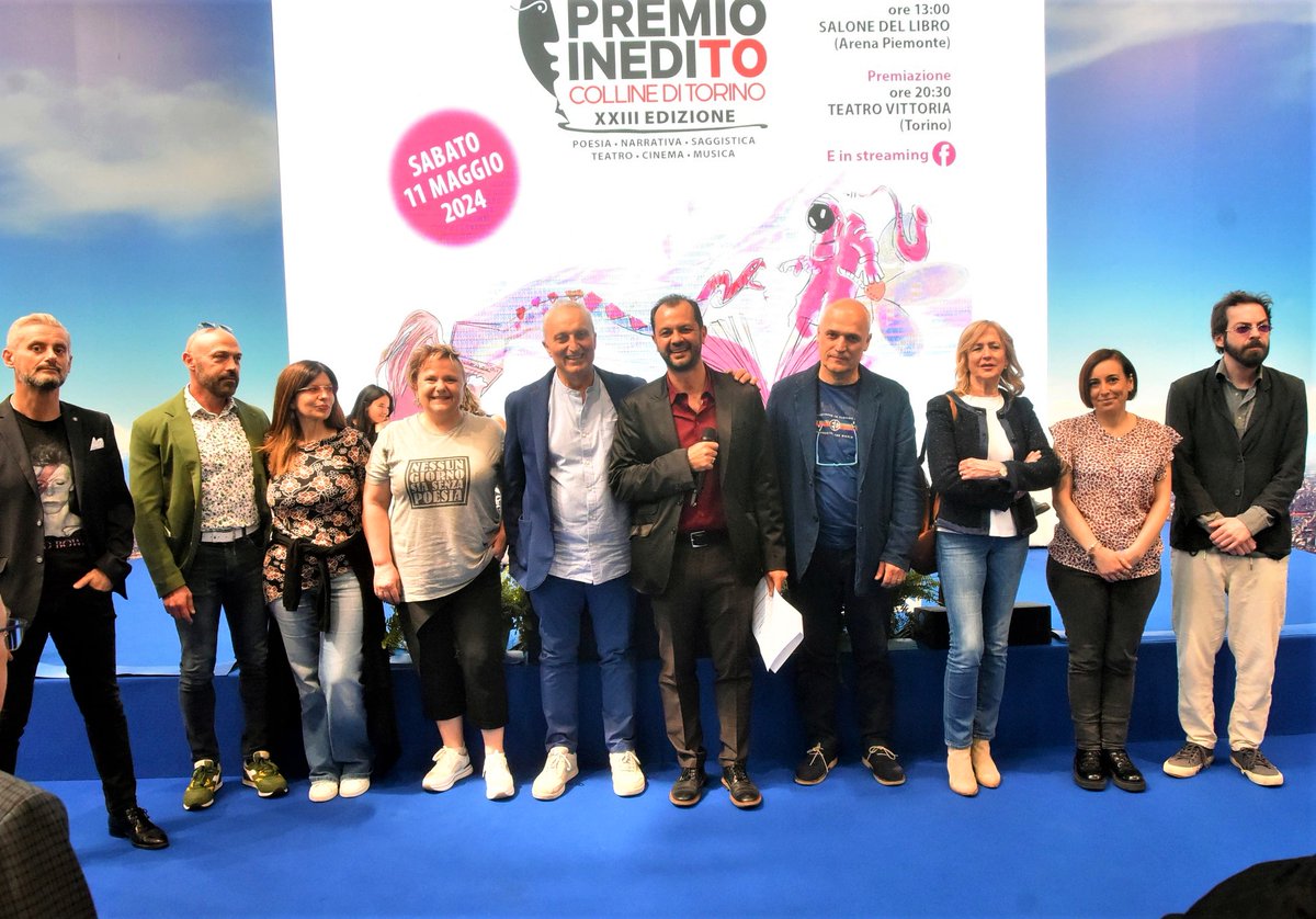 PREMIO INEDITO - COLLINE DI TORINO: torna per la 24° volta il concorso letterario talent scout dedicato a ogni forma di scrittura. Il bando è aperto fino al 31 gennaio 2025.
sguardisutorino.blogspot.com/2025/01/premio…

<a href="/PremioInediTO/">Premio InediTO</a> #premioinedito #libri #torino