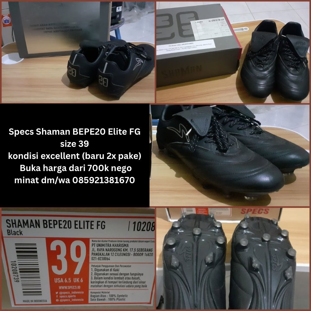 maungngomul's tweet photo. @meme_posser Dijual jersey, jaket, dan sepatu bola dengan size, kondisi, & buka harga seperti berikut. Tawar aja sesuka hati. Minat bisa dm/wa 085921381670๐ terima kasih admin baik hati๐ซฐ semoga daganganku laku dan admin berkah terus๐คฒ #modalaway https://t.co/vAU3IRC5rH