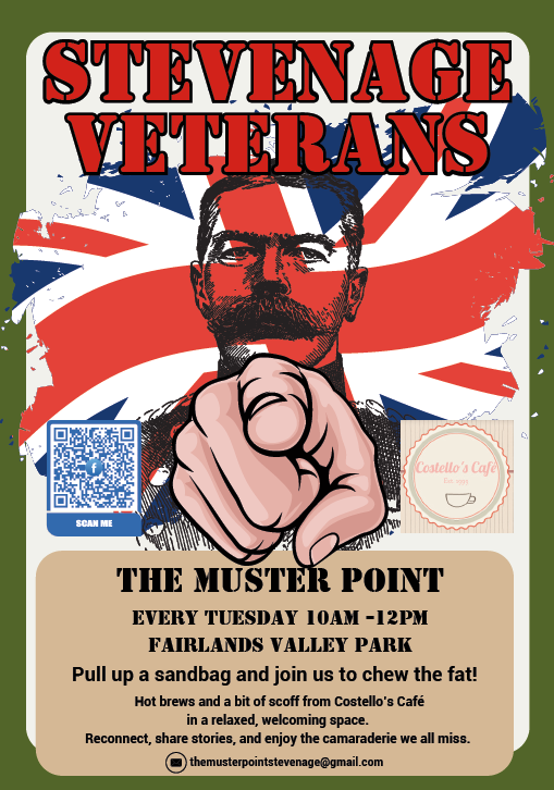 ☕️ A new breakfast club for veterans is launching next week. 

It will take place every Tuesday (from 14 Jan) at the Sailing Centre, Fairlands Valley Park, between 10am-12pm. It's a space for veterans to socialise, and hot drinks and breakfast are included. 

No booking required.