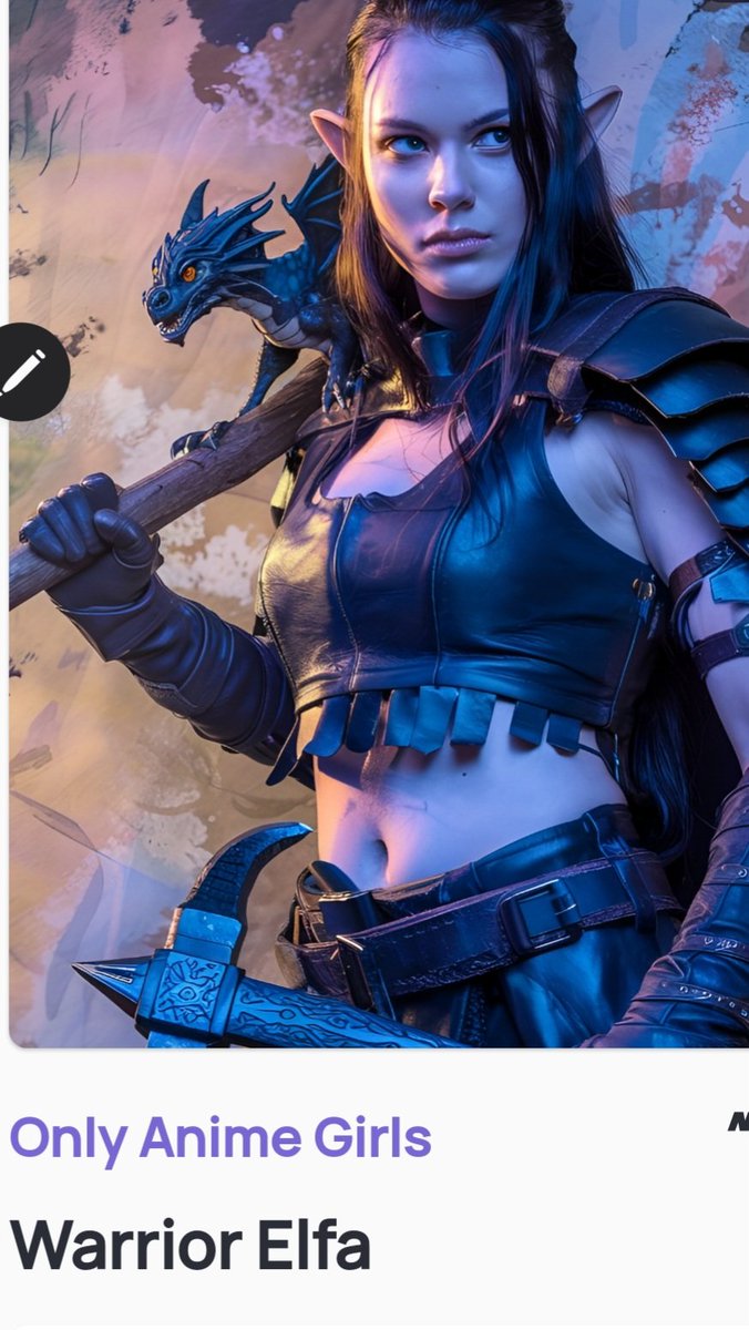 "Warrior Elfa" 🐉💪🔥⚒️ #NFTCommunity #AnimeGirls Creator <a href="/Alfo_nel/">DragonsArt.ENJ</a> Choose Winners in 72hrs ✌️🤩😁
⏰️❤️&amp;RT
⏰️Follow <a href="/Alfo_nel/">DragonsArt.ENJ</a> 
⏰️Tagg 3 frenz
⏰️Comment ENJIN Matrixchain address 
#Enjin #EnjinNFT #NFTio #NFT #NFTs #nftart #NFTCollectors #NFTGiveaway #EnjinisKing