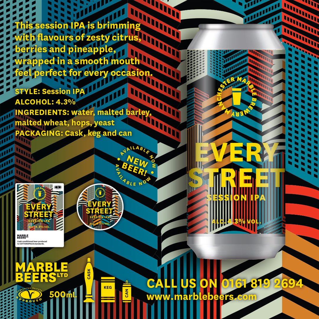Marble Brewery (@marblebrewers) on Twitter photo Pale and crispy weather calls for pale and crispy beers!
As if by some clairvoyance we brewed a rake of light and hoppy beers just before our festive break and theyβre now ready for you to order!
π§ sales@marblebeers.com
βοΈ 0161 819 2694
π bit.ly/4ecLKhF Pale and crispy weather calls for pale and crispy beers!
As if by some clairvoyance we brewed a rake of light and hoppy beers just before our festive break and theyβre now ready for you to order!
π§ sales@marblebeers.com
βοΈ 0161 819 2694
π bit.ly/4ecLKhF