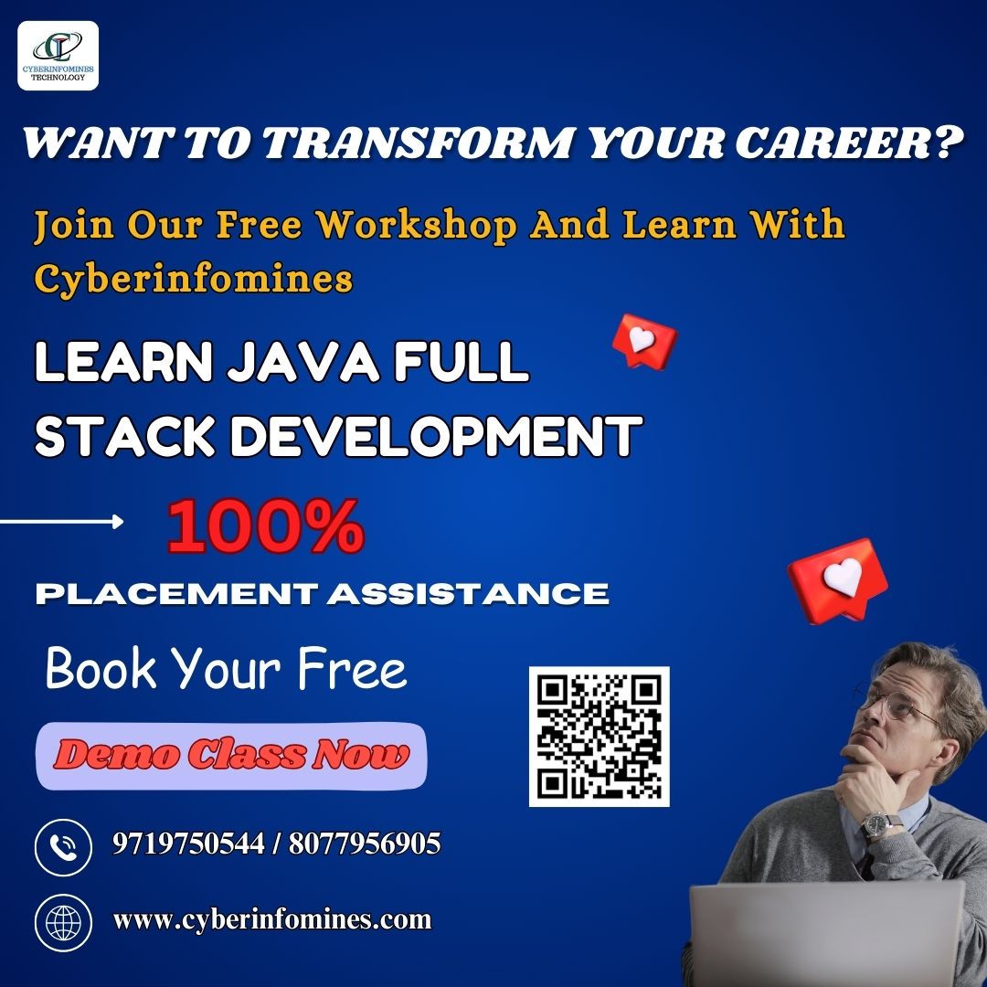 CyberInfomines's tweet image. Want to transform your career?
#CyberinfominesWorkshop #TechCareerGrowth #LearnCodingFree #CodeYourFuture #FreeCodingWorkshop #CareerTransformation #FullStackDeveloper #JavaDeveloper #FullStackMastery #JavaCodeMasters #JavaAndBeyond