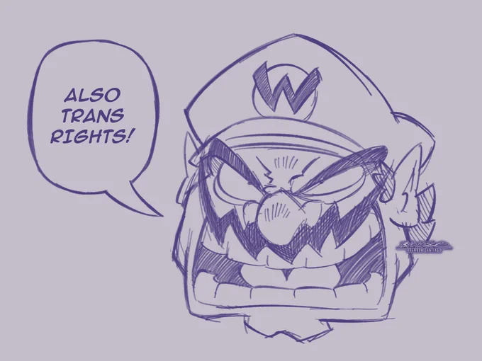 Oh wait. He's got one more thing to say: 