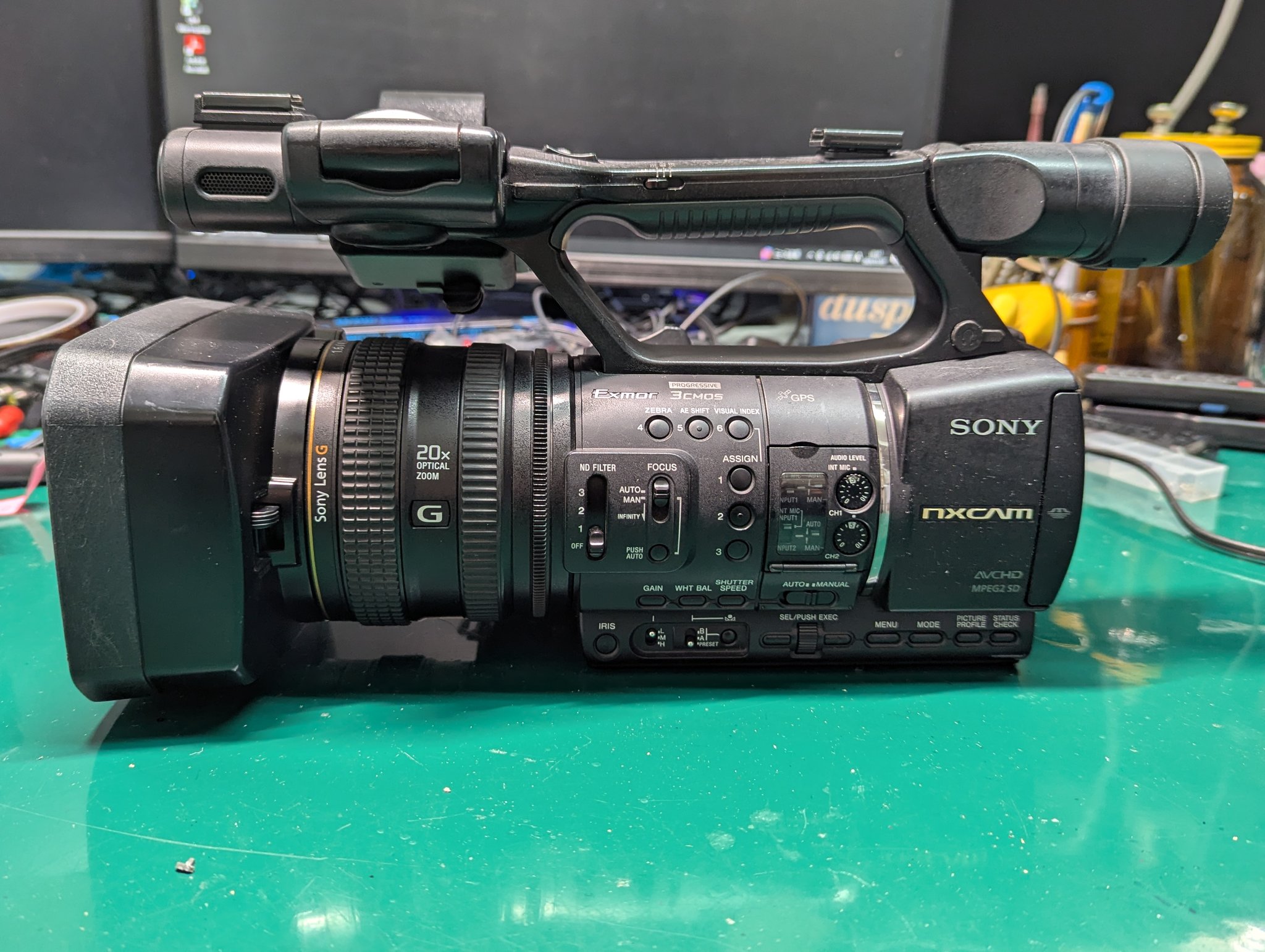 完動品 業務用 カムコーダー さらえる ビデオカメラ SONY HXR-NX5J 完動品 業務用 カムコーダー さらえる ビデオカメラ SONY HXR-NX5J