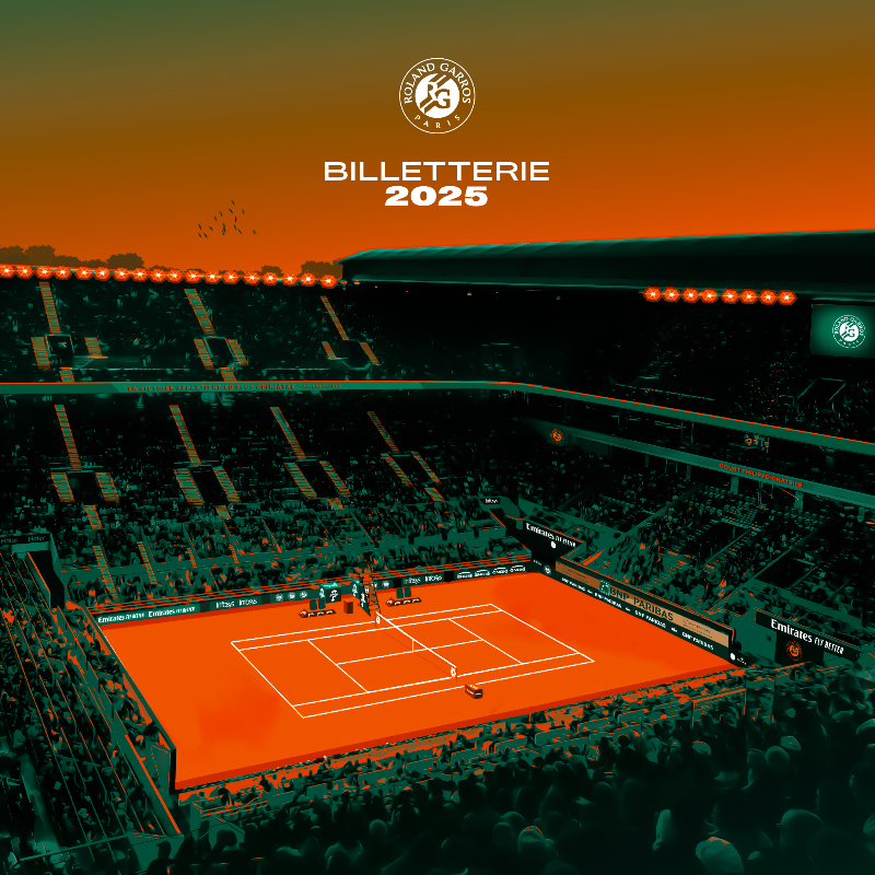 rolandgarros's tweet photo. 🎟️ BILLETTERIE 2025 🎟️

Découvrez le nouveau parcours d'achat de billets grand public pour l'édition 2025 du tournoi de Roland-Garros ��� 

#RolandGarros