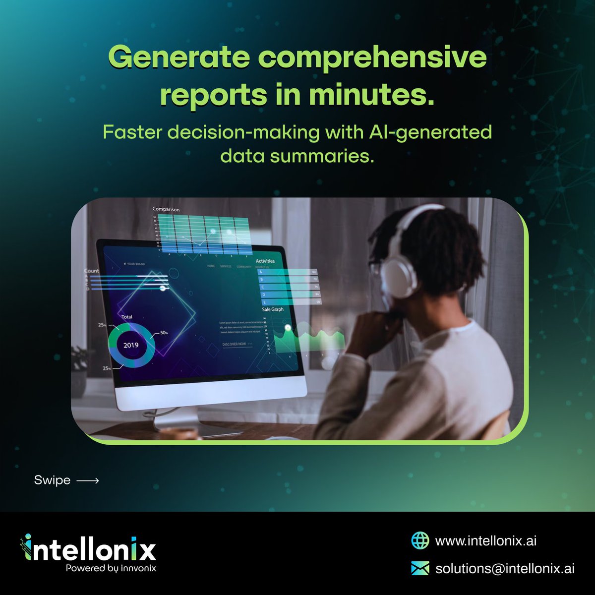 intellonix_ai's tweet image. Transform your market research with Generative AI! Get faster insights, predictive trends, and error-free analysis while reducing costs.

Ready to stay ahead? Explore more wwww.intellonix.ai

#intellonix #GenerativeAI #MarketResearch #machinelearning #artificialintelligence