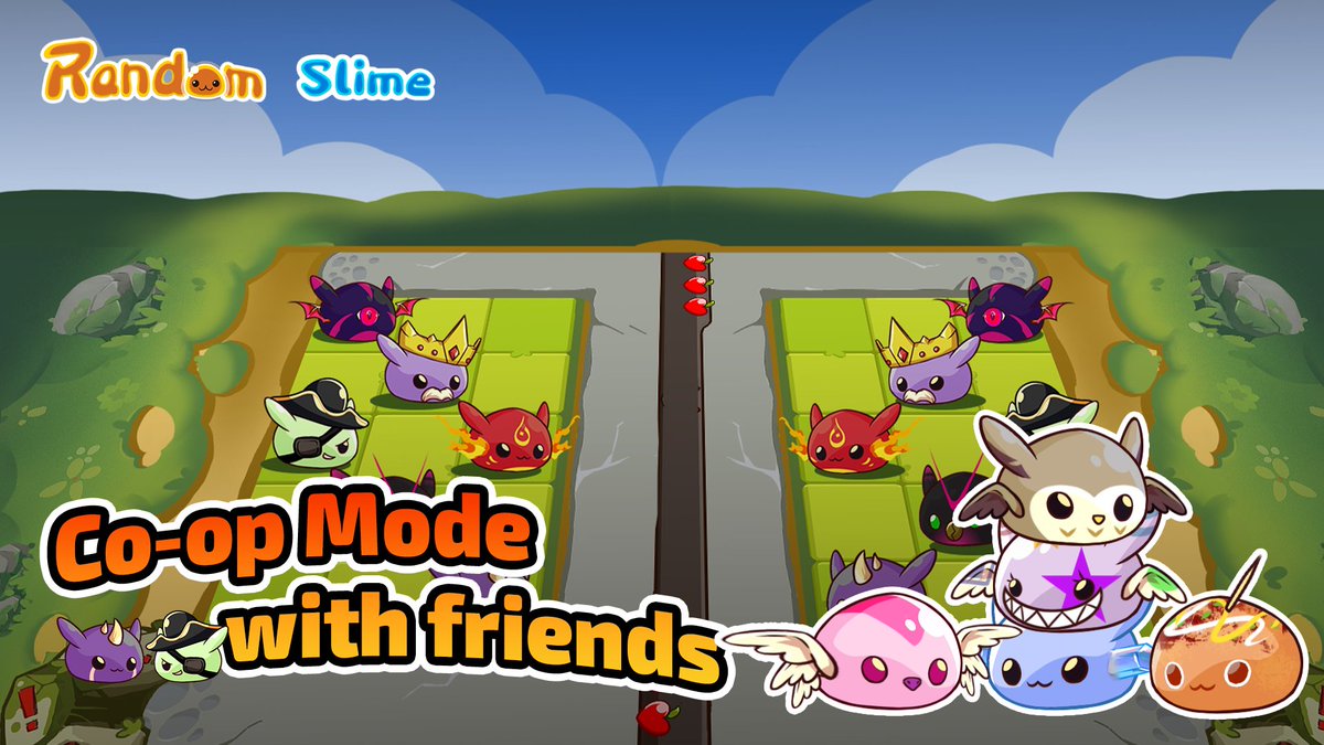TonRandomSlime's tweet image. RandomSlime Co-op Madness 🪇🎮

🎫Create a room with your friends and brace yourselves—waves of monsters are charging from both ends of the T-shaped path! 🚨

😈Your mission: stop them all before they reach the finish line. Just one slip, and it’s game over! 😵

Work together,…