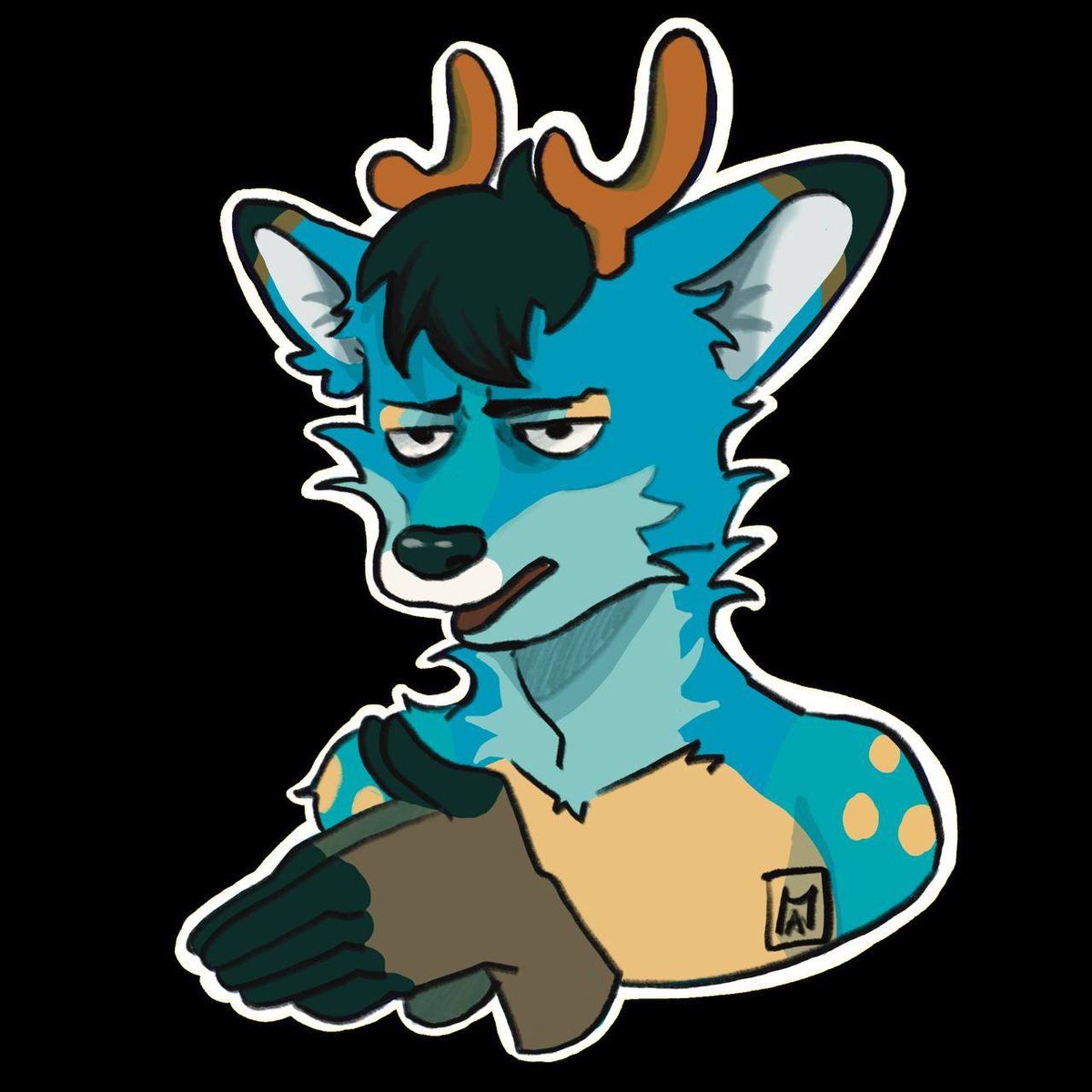 And a last Telegram Sticker for now!

#telegramsticker #art #furry