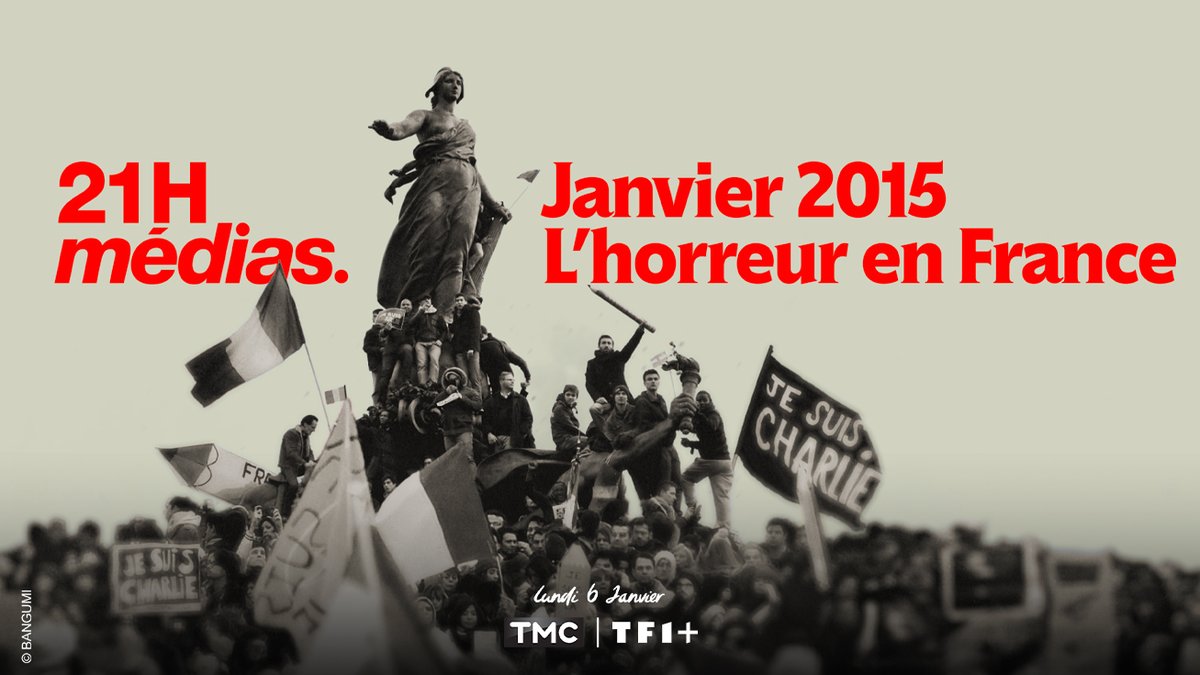 #Audiences <a href="/TMCtv/">TMC</a> 

#21hMedias avec <a href="/julienbellver/">Julien Bellver</a> 
Janvier 2015, L'horreur en France

Beau succès pour le doc évènement : 
📌700 000 tvsp

✅9% PdA 25-49, #LeaderTNT et 3ème Ch Nat
RECORD depuis 1 an pour 21hMédias 

✅8% PdA 15-34, #LeaderTNT
RECORD depuis 2 ans pour 21hMédias