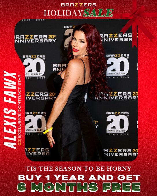ATTENTION #fawxfam 6 MONTHS FREE
The @Brazzers #ZZHolidaySale is on now!
Get 6 months FREE when you purchase