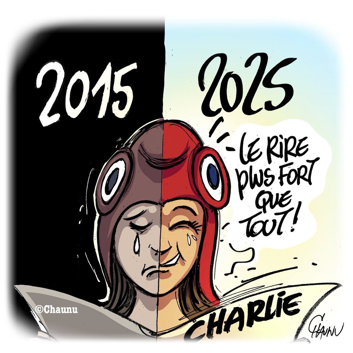 #charlie #charliehebdo 10 ans…
