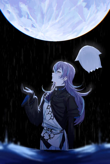 雨の海#ショウゾウ画 