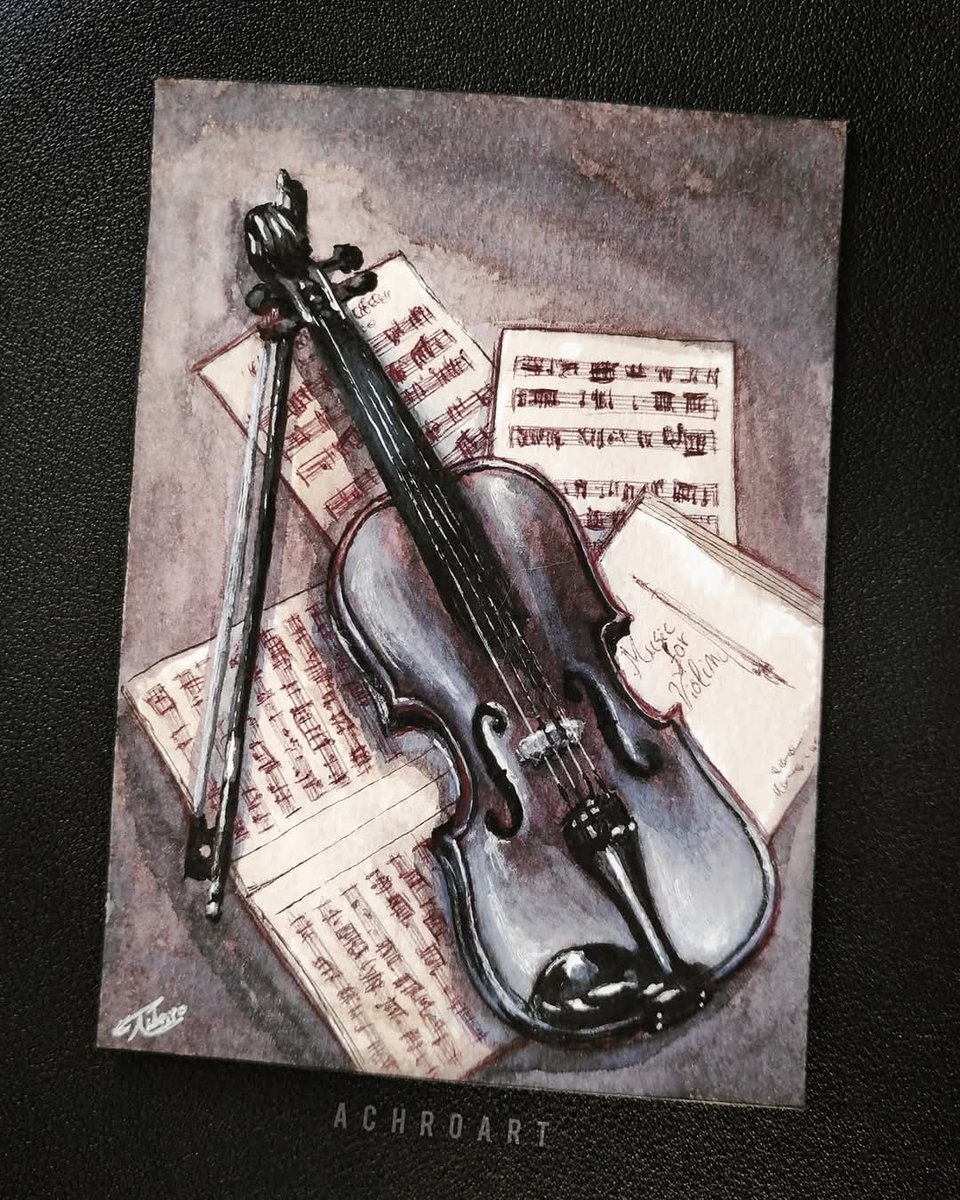 achroart's tweet photo. Inktober Day 30: Violin

#inktober #inktober2024 #inktober2024violin https://t.co/UYdujdDoxT