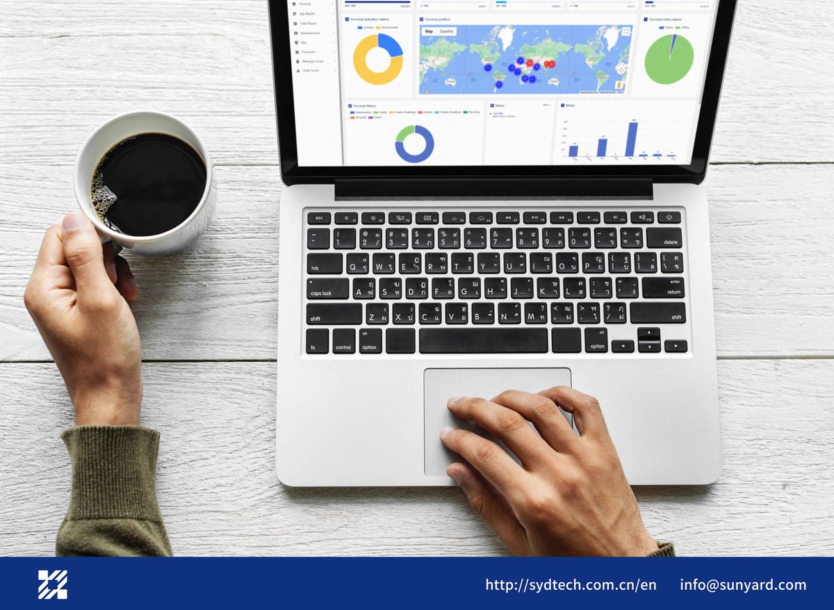 SunyardTech's tweet photo. Track your terminal generation like you track your business outcomes - constantly. 

With Sunyard terminal management system, you can ensure your businesses stays on track. 

Explore more: https://t.co/akm6coeD54

#POS #PaymentInnovation https://t.co/xas1xA7SOl