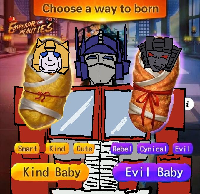 Make your choice…. #transformers