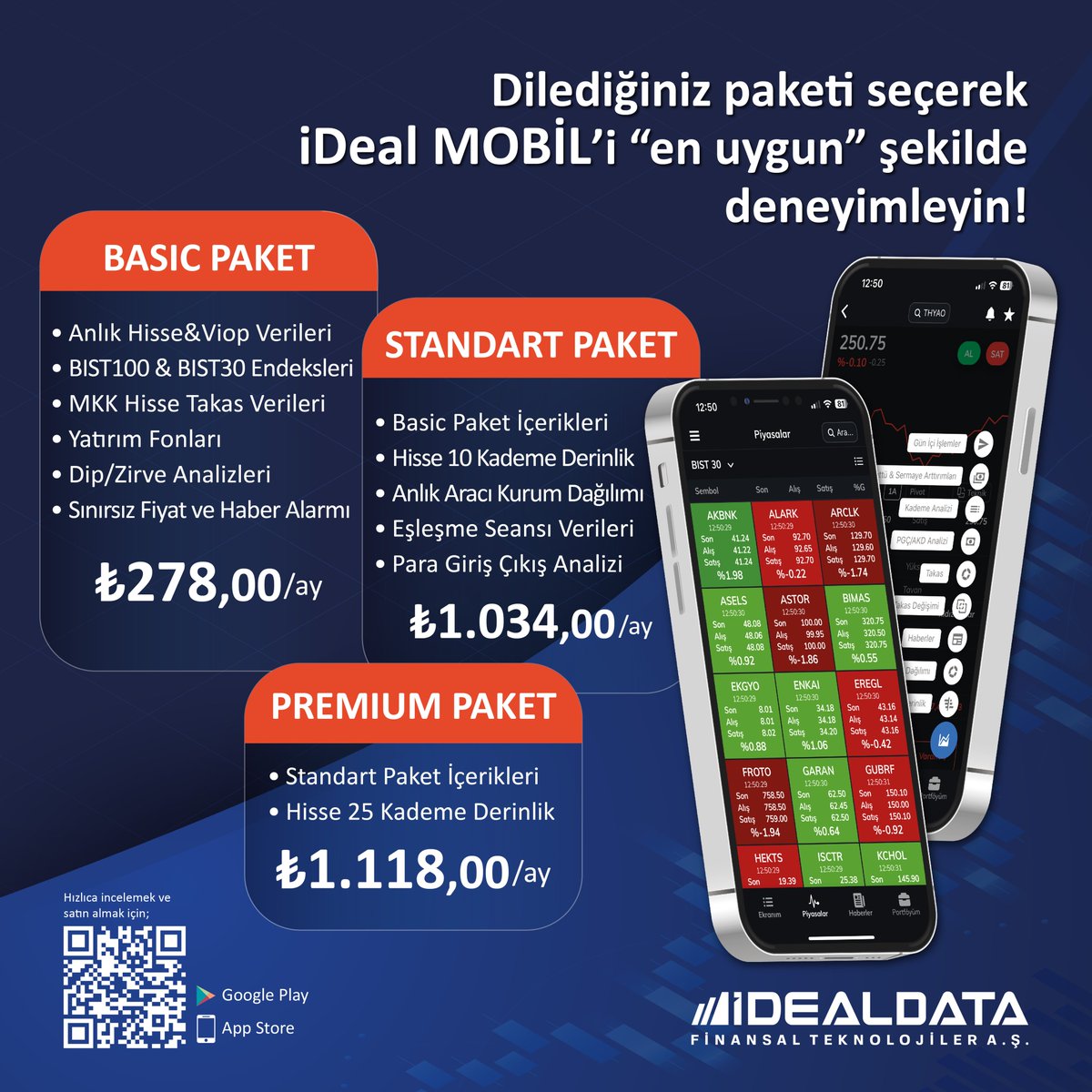 idealdata_'s tweet photo. Dilediğiniz paketi seçin, iDeal MOBİL'i "en uygun" şekilde deneyimleyin!

🖇️Satın almak için https://t.co/ki6SyubHNb adresine veya telefon numaralarımızdan bize ulaşabilirsiniz.

#iDeal #iDealData #iDealMobil #Mobil #IMKB #VIOP #İşlem #Analiz #BIST #XU100 #Borsa #Piyasalar #Finans #Ekonomi