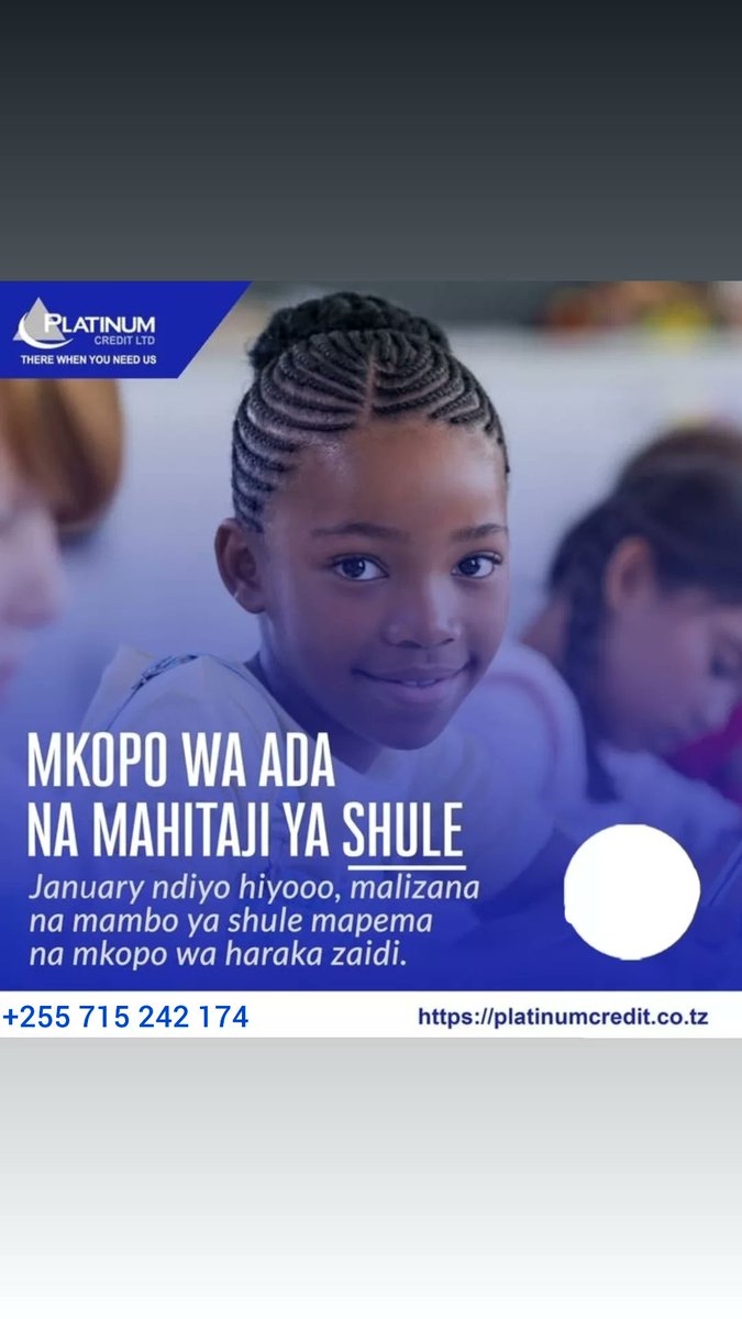 CalvinJoh2's tweet photo. Pata mkopo kwa dhamana ya kadi ya gari sasa unaweza kukopa mpaka million 30 ndani ya masaa 48. Uweze kununua mahitaji ya shule na kulipia ada kwa wakati .
Tembelea ofisi zetu au wasiliana nasi +255 715 242 174
#wasafi #MillardAyoUPDATES #wasafitv #diamondplatinumz #harmonize https://t.co/bnWBwbOVPZ